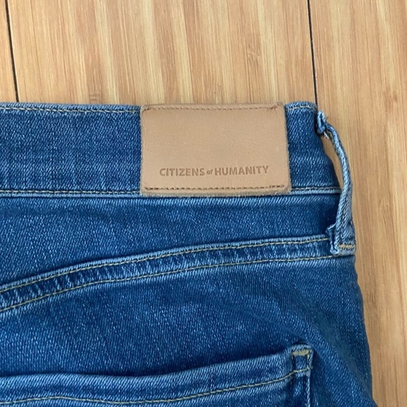 Citizens Of Humanity Blue Flare Wide Leg Jeans - Picture 10 of 10